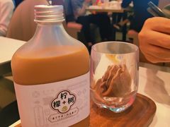 冠军玫瑰冰奶茶-柠檬树茶餐厅(海雅缤纷城店)