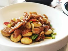 香煎口蘑脆爽肉-周三的情书花园餐厅(江北店)
