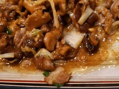 肉炒草原蘑-如亿蒙餐