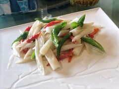 炒藕尖-锦至私房菜(长乐店)