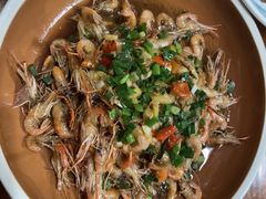 葱油河虾-大头鱼土菜馆