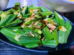 白灼秋葵-绿柠食堂(北外滩店)