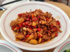 双椒炒鸡-金味老饭铺(晚报店)