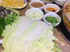 蔬菜拼盘-牛叔鲜羊肉铜火锅(远东小区店)
