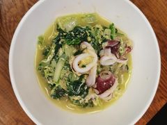 笔管鱼炒小白菜-必点海鲜·鲅鱼水饺(鞍山西道店)