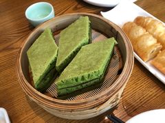 丝绒菠菜抹茶糕-如轩·海鲜砂锅粥·潮汕菜(海珠店)