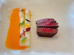 M7和牛牛柳配白芦笋-Jean Georges