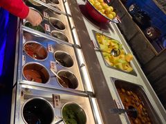 自助调料区-老牌坊云南鱼豆花火锅(哈西万达店)