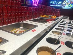 自助调料区-麻辣英雄重庆火锅(二城广场店)