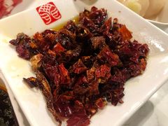 现炸辣椒油-丁卯•铜锅涮肉(工体店)