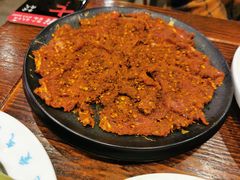 冷吃麻辣牛肉-受气牛肉·耙牛肉火锅(水晶郦城店)