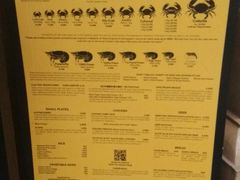 菜单-Ministry of Crab(科伦坡店)