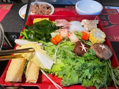 蔬菜蘑菇拼盘-牛New寿喜烧(新六百店)