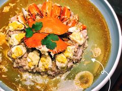 奄仔蟹陈年花雕肉饼-馨越楼·点心·粤菜(赤坎店)