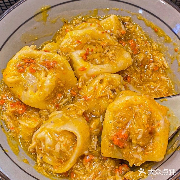 来杭州一定要吃！蟹粉馄饨拌面🦀️真的香晕了！！