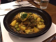 藏红花柠檬调汁鸡肉塔金-Tajine Moroccan塔金摩洛哥中东餐厅