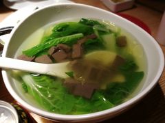 时蔬鸡血汤-李子坝梁山鸡(北碚万达五鸡哥店)