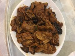 香菇烧面筋-京天红酒家(马家堡店)