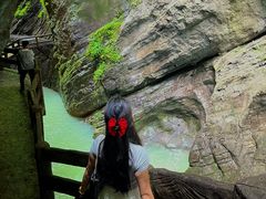 -龙水峡地缝景区