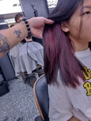 -藤野造型专业烫染接发