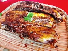 烤羊腿骨-蔡阿水羊肉店