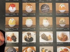 菜单-After You Dessert Cafe(CENTRALWORLD)