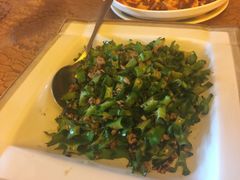 榄菜肉末炒四角豆-亚龙湾红树林度假酒店御粤阁
