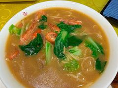 虾爆排骨面-何记面馆(龙泉山店)