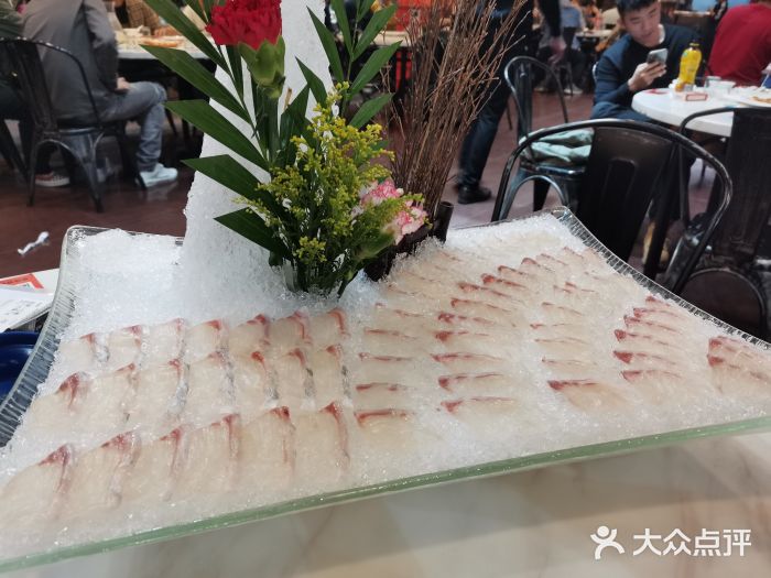 漁文樂·海鮮刺身(壹品總店)金雕魚刺身圖片