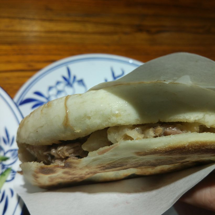 子午路张记肉夹馍地道秦镇风味小吃