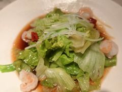 虾仁白灼西生菜-奉天小馆·非遗东北菜(济南万象城店)