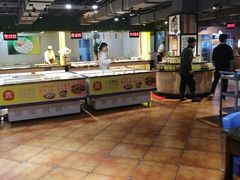 自助取餐区-豪食披萨烤肉自助(保定商场店)