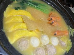 鸡汤三鲜肉皮煲-韵秋荷(宝山龙湖天街店)