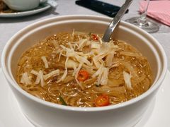 瑶柱虾干酸汤烩粉丝-甬府小鲜(万象城店)