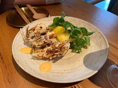 炸软壳蟹配烤凤梨色拉-SHAN山(前滩太古里店)