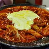 地道风味青春韩国料理  最爱芝香春川铁板鸡排