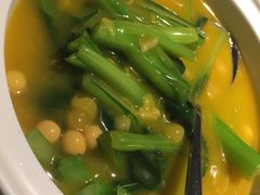 豆汤广东菜心-蔴将·川菜(黄龙万科店)