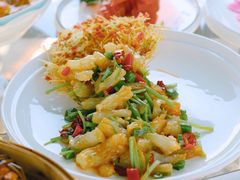 -七的湖·晚芳亭·阳澄湖农家菜·大闸蟹(莲花岛店)