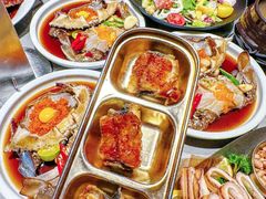 -草家酱蟹炭火烤肉店(珲春南路一店)