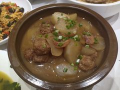 手工丸子炖萝卜-寿州大饭店·餐厅