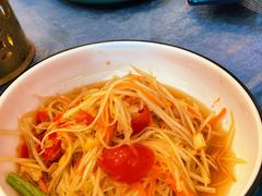 泰式青木瓜沙拉PapayaSalad-阿莱唛唛泰国菜·海鲜餐厅(蛇口店)