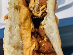 牛舌饼夹糖油饼-黑窑厂糖油饼烤鸭·清真菜(旗舰店)