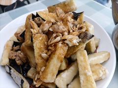 蛤蜊肉拌茄子-华春餐馆(鱼山路店)