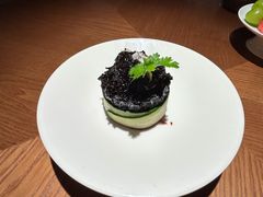 天头水紫菜拌虾苗-紫阳海鲜楼·传承闽味(长乐路总店)