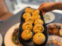 香椿头炒鸡蛋-富临轩私房菜(集庆门大街店)