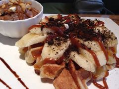 香蕉巧克力Q饼佐巧克力雪糕42-蝴蝶汇音乐酒馆(罗湖店)