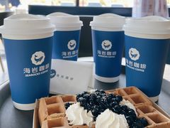 黑糖啵啵华夫饼-海岩咖啡·三明治(晋中奥莱店)