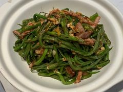 砂锅虾酱豆角丝-北李·海肠捞饭·大连菜(望京凯德MALL店)