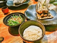 主食·五常大米饭配包烧牛肝菌-天水蔬食料理(树德之光店)