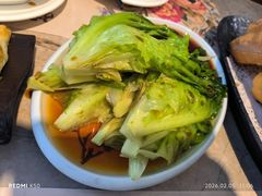 白灼生菜-虾饺妹·粤式手工点心(水荫路店)